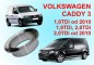 Pierścień katalizatora reparaturka VW Caddy 3 TDi