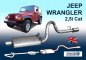 Tłumik końcowy Jeep Wrangler 2.5i