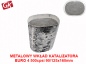Wkład metalowy katalizatora EURO 4 90/130x160